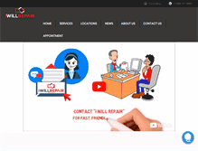 Tablet Screenshot of iwillrepair.com